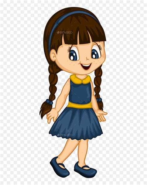 clipart fille|girl clip art no background.